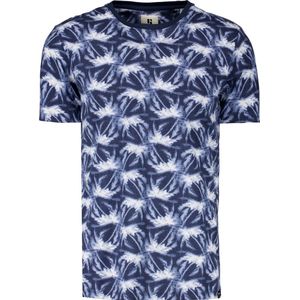 GARCIA Heren T-shirt Blauw - Maat XL