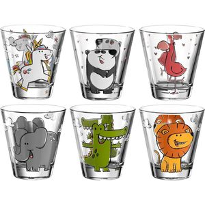 Leonardo Bambini - Glas Assorti - 215 ml - 6 stuks