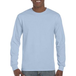 T-shirt met lange mouwen 'Ultra Cotton' Lichtblauw - M