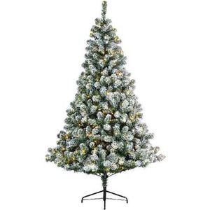 Everlands Imperial Pine Kunstkerstboom - 150cm hoog – Met sneeuw -  170 LED lampjes