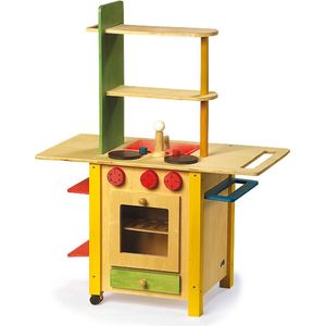 Base Toys Kinderkeuken Alles in 1 Hout