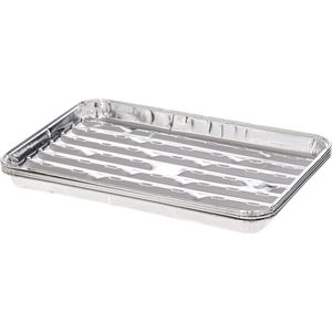 Mustang BBQ Aluminium Grillschalen Set 4 Stuks - Afmeting 34x23x3 cm