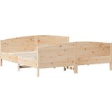 vidaXL-Bedframe-met-hoofdbord-massief-grenenhout-180x200-cm