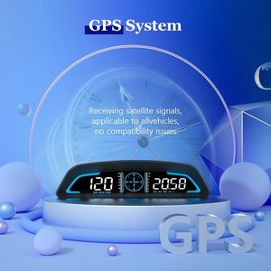Snelheidsmeter ontvangsten - satellietsignalen - snelheid en andere functies - auto head-up display - alle voertuigen