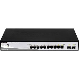 D-Link 10-port Gigabit PoE incl. 2 Combo Switch