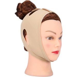 Slimming Mask V Line Mask - Double Chin Strap for Face Lift and Neck Slimming - Skin Colors XL .