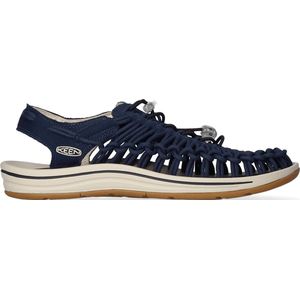 Keen Uneek Heren Sandalen Navy/Birch | Blauw | Canvas | Maat 47 | K1026229