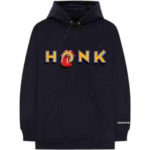 The Rolling Stones - Honk Letters Hoodie/trui - S - Zwart