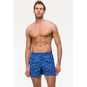 Woody Jongens-Heren Boxer blauwe streep - maat S