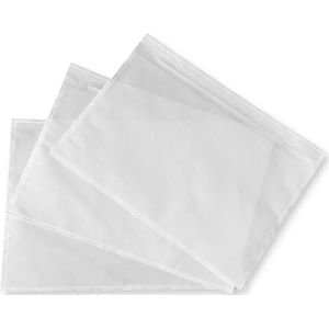 Kortpack - Paklijstenveloppen 315mm lang x 235mm breed - Onbedrukt/Blanco - A4 Formaat - Zelfklevend - 500 Stuks - Doculops - Packing List - (015.0140)