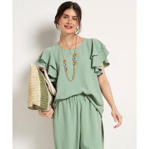terStal Pescara - Dames / Volwassenen T Shirt - XL - Uni Groen