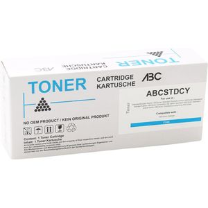ABC huismerk toner geschikt voor HP 219X W2191X Cyaan (MET CHIP) geschikt voor HP Color Laserjet Pro 3202dn 3202dw MFP 3302fdn 3302fdng 3302fdwg 3302sdwg