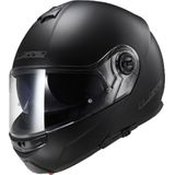 LS2 FF325 Strobe Solid systeemhelm - Motorhelm - Mat zwart - Maat XL