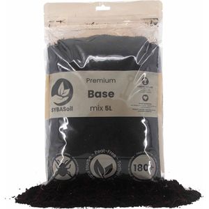SYBASoil Base mix 5L - Turfvrije Potgrond Mix - 6 Maanden Voeding