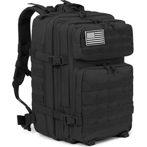 Unyqoos ® Uitgebreide Tactische Rugzak met Molle-systeem voor Outdoor Avonturen en Dagelijks Gebruik