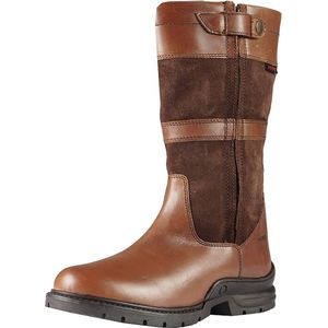 Horka Outdoorlaarzen York Halfhoog Leer/suède Bruin/groen Mt 37