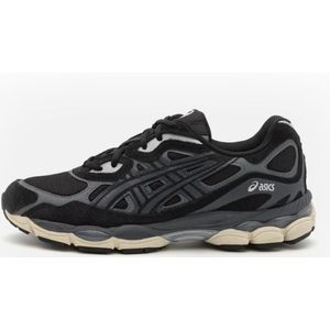 ASICS - GEL-NYC - Sneakers - Zwart - Suède en Mesh