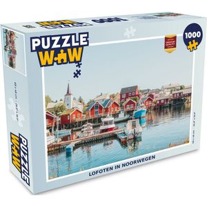 Puzzel Lofoten in Noorwegen - Legpuzzel - Puzzel 1000 stukjes volwassenen