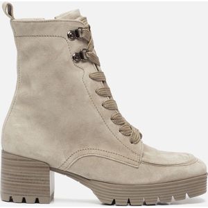 Gabor Veterboots beige Suede 172420 - Maat 40