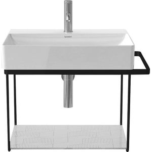 Duravit Durasquare Metalen onderstel wandmontage 66,5x45,1 cm Mat Zwart