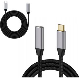 Zenwire ZC-13 - USB C naar USB C Adapter - Thunderbolt 3.0 - 4K 60 Hz - 10GB - 100W - USB-C Oplader Kabel - 3 Meters - Plug & Play - Gegevensoverdracht