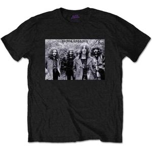 Black Sabbath - Group Shot Heren T-shirt - M - Zwart