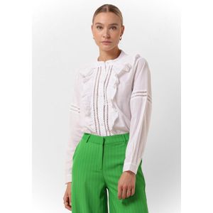 Lollys Laundry Rikshaw Shirt Dames - Jurken - Gebroken wit - Maat M