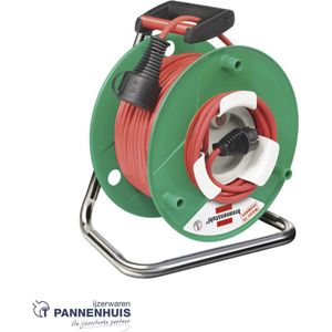 Brennenstuhl kabelhaspel”BRETEC R” 25 m H05VVF3G1,5 (tuinhaspel)