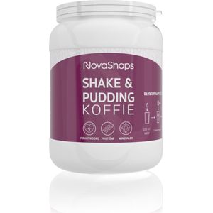 Novashops Eiwitdieet | Genieten en afvallen met eiwitdieet pudding |Koffie Pudding (17 porties)