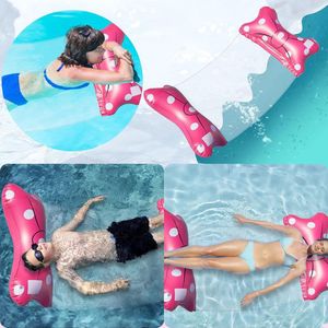 Waterhangmat - 2 Stuks - Water Hangmat - Luchtbed Zwembad - Luchtmatras Opblaasblaar - Zwembad - Strand - Waterspeelgoed - Vakantie - Must Have Voor In De Zomer!