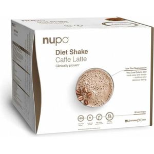 Nupo - Dieet Shake - Caffe Latte - 30 Porties