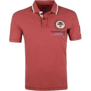 Napapijri Gandy Polo Rood - Maat M - Heren