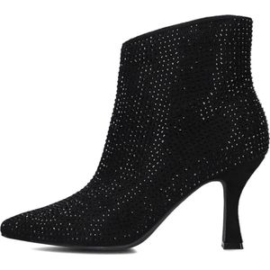 Omoda S4222 Enkellaarsjes - Enkelboots met rits - Dames - Zwart - Maat 41