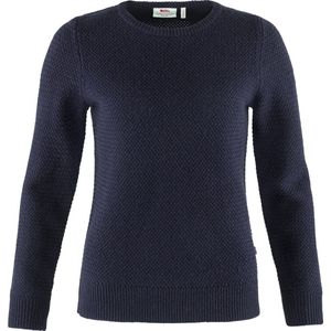 Fjallraven Övik Structure Sweater W Dames Outdoortrui - Maat XL