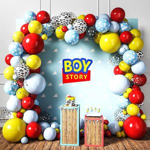 Loha-party®Toy Story Thema Boogballonnen Set-Kinderverjaardag Versiering-Kinder Verjaardag Jongen-Gekleurde ballonnen