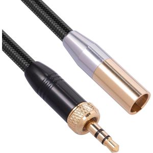 35 Mm Naar 3-pins Mini XLR Audiostekker Kabeladapter - Stereo Geluid Adaptersnoer voor Camera Fotografieapparatuur .