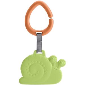 Fisher-price animal teether - bijtring slak - Fisherprice - blauw - kraamcadeau