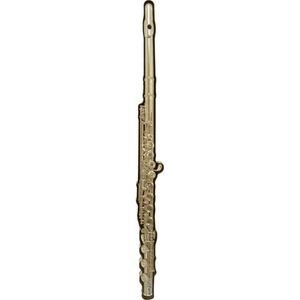 Acryl magneet dwarsfluit 19 cm