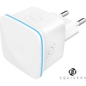 Equivera Wifiversterker Stopcontact - Wifi Versterker - Wifi Stopcontact - Stopcontact