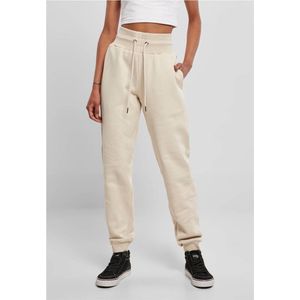 Urban Classics - Organic High Waist Dames joggingbroek - 5XL - Groen