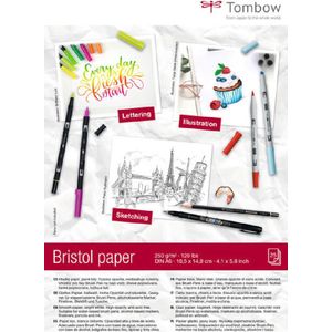 Tombow tekenpapier bristol glad 250 gram A6