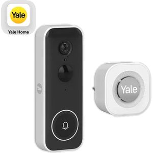 Slimme Video deurbel met Camera inclusief Gong - Yale