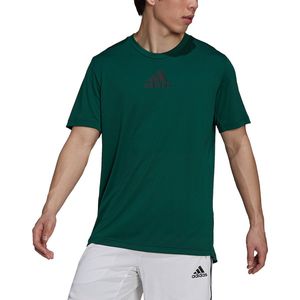 adidas - D2M 3-Stripes Back Tee - Primeblue Shirt-S