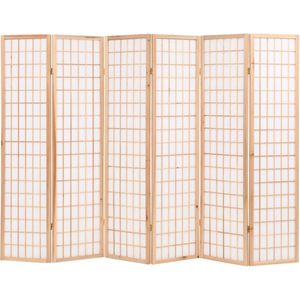 Medina Kamerscherm inklapbaar Japanse stijl 240x170 cm naturel