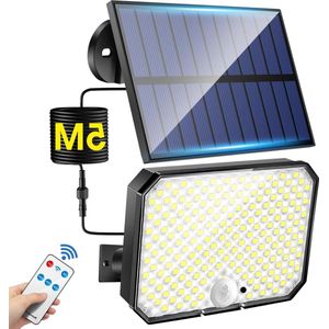 Lamp op zonne-energie - bewegingsmelder - geschikt voor buiten