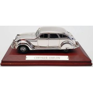 Chrysler Airflow (Zilver) (10 cm) 1/43 Silver-Cars Collection - Modelauto - Schaalmodel - Model auto - Miniatuurauto