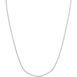 Fako Bijoux® - Bolletjes Ketting - Ball Chain - 1.5mm - 70cm - Zilverkleurig