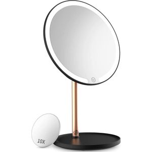 Equivera Vergrootspiegel - Vergrootspiegel met Verlichting - Vergroot Spiegel - Make Up Spiegel - Makeup Spiegel - Scheerspiegel - Must have voor in huis!