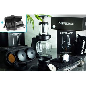 COFFEEJACK™ Complete set - Pro Package portable Espresso machine..
