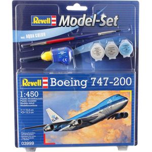 1:450 Revell 63999 Boeing 747-200 Jumbo Jet - Model Set Plastic Modelbouwpakket